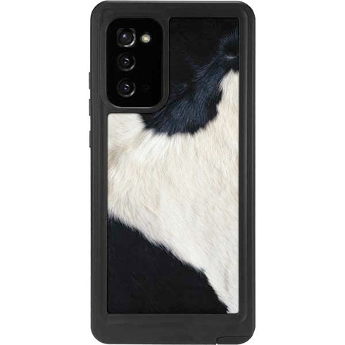 Cow Animal Print Galaxy Note20 5G Waterproof Case