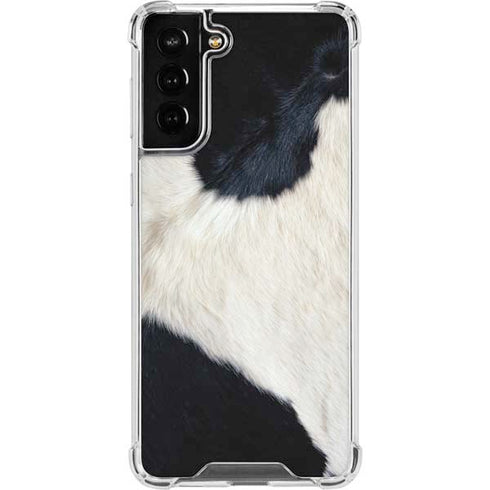 Cow Animal Print Galaxy S21 FE Clear Case