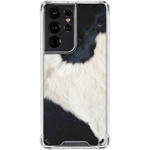 Cow Animal Print Galaxy S21 Ultra 5G Clear Case