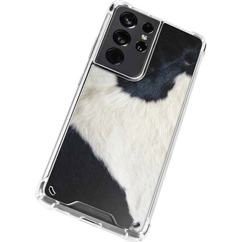 Cow Animal Print Galaxy S21 Ultra 5G Clear Case