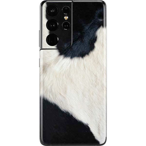 Cow Animal Print Galaxy S21 Ultra 5G Skin