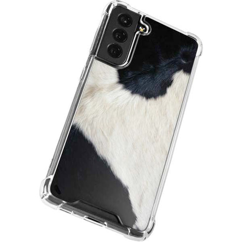 Cow Animal Print Galaxy S22 Clear Case
