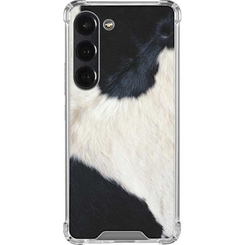 Cow Animal Print Galaxy S23 Clear Case