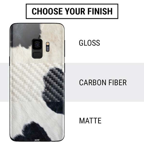 Cow Animal Print Galaxy S9 Skin