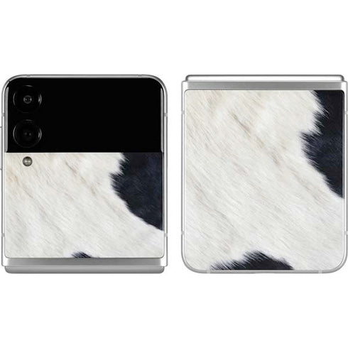 Cow Animal Print Galaxy Z Flip4 5G Skin