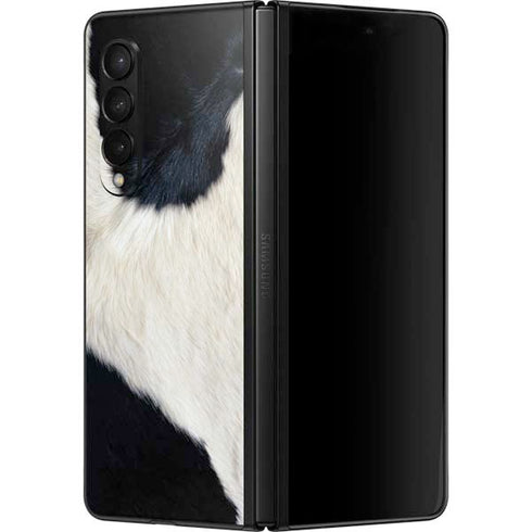 Cow Animal Print Galaxy Z Fold3 5G Skin