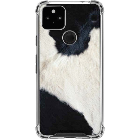 Cow Animal Print Google Pixel 5a 5G Clear Case