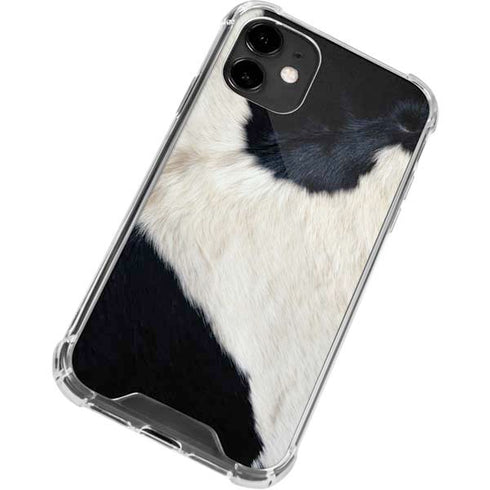 Cow Animal Print iPhone 12 Clear Case