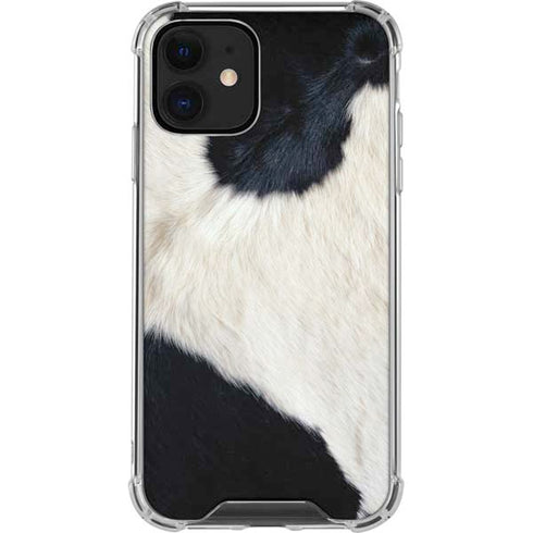 Cow Animal Print iPhone 12 Mini Clear Case