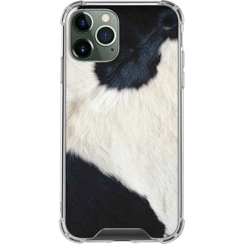 Cow Animal Print iPhone 12 Pro Clear Case