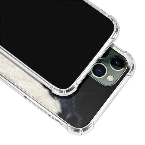 Cow Animal Print iPhone 12 Pro Clear Case