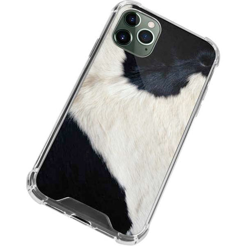 Cow Animal Print iPhone 12 Pro Clear Case