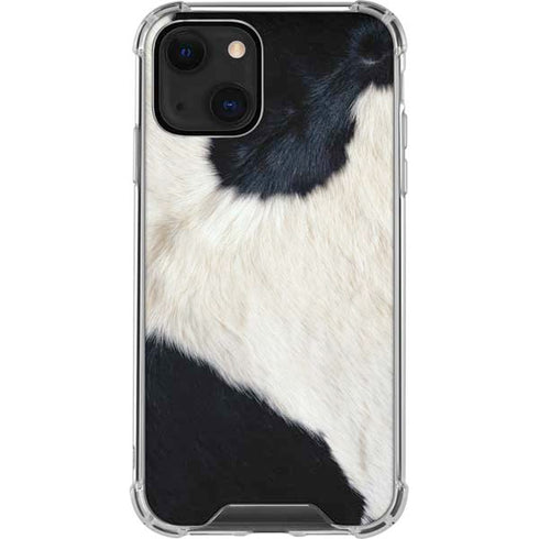 Cow Animal Print iPhone 13 Clear Case