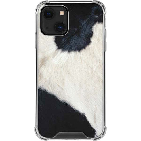 Cow Animal Print iPhone 13 Mini Clear Case