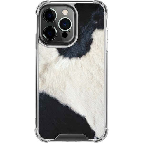 Cow Animal Print iPhone 13 Pro Clear Case