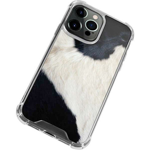 Cow Animal Print iPhone 13 Pro Clear Case