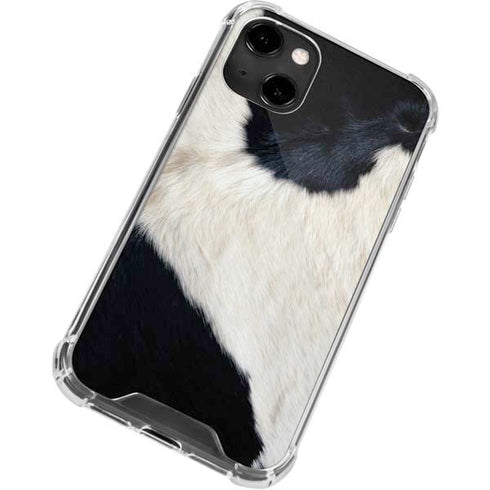 Cow Animal Print iPhone 14 Clear Case