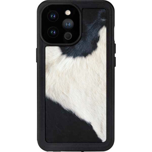 Cow Animal Print iPhone 14 Pro Max Waterproof Case