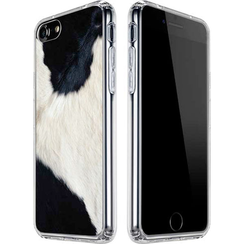Cow Animal Print iPhone SE (2nd & 3rd Gen) Clear Case