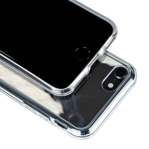Cow Animal Print iPhone SE (2nd & 3rd Gen) Clear Case
