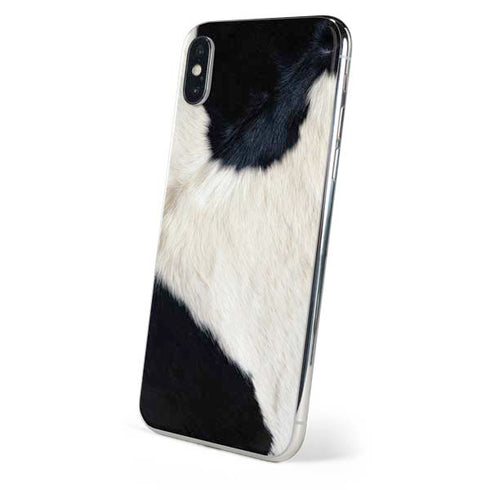 Cow Animal Print iPhone X Skin
