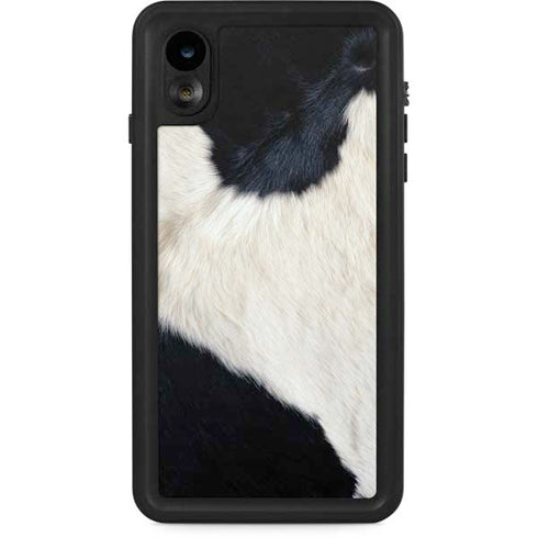 Cow Animal Print iPhone XR Waterproof Case