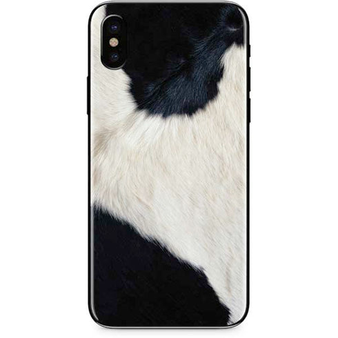 Cow Animal Print iPhone XS Max Skin