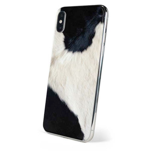 Cow Animal Print iPhone XS Skin