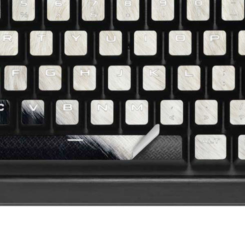 Cow Animal Print K95 RGB PLATINUM Mechanical Gaming Keyboard Skin