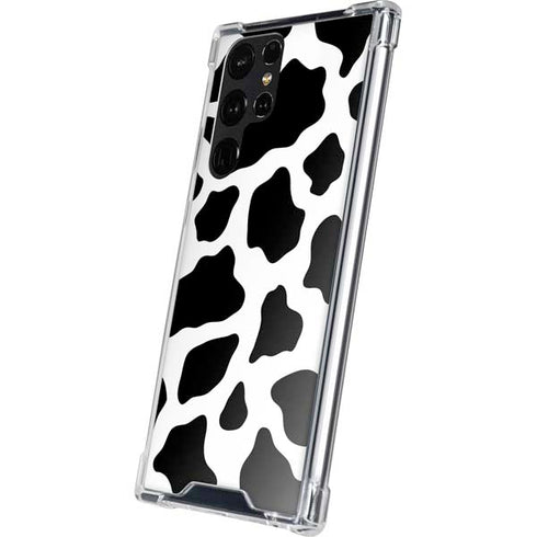 Cow Print Galaxy S24 Ultra Clear Case