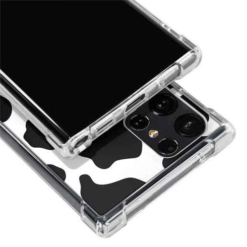 Cow Print Galaxy S24 Ultra Clear Case