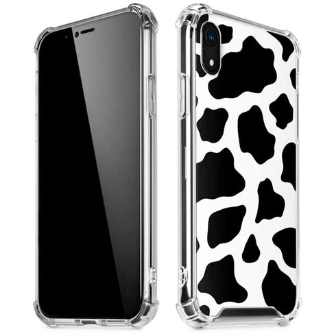 Cow Print iPhone XR Clear Case