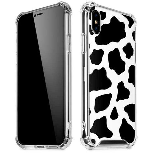 Cow Print iPhone XS Max Clear Case