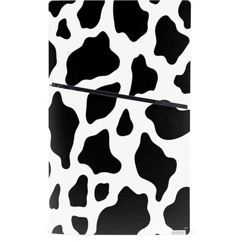 Cow Print PS5 Slim Digital Edition Console Skin