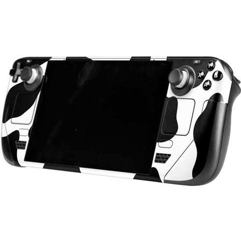 Cow Pattern Animal Print Steam Deck Handheld Gaming Computer Skin