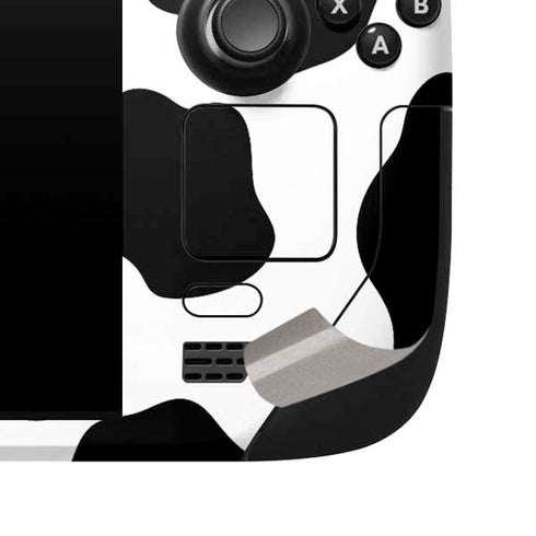 Cow Pattern Animal Print Steam Deck Handheld Gaming Computer Skin