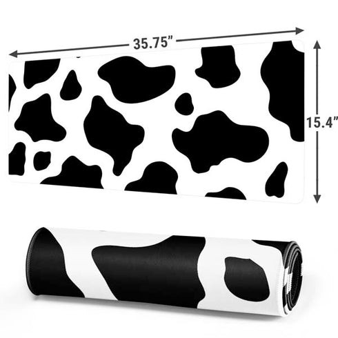 Cow Print Gaming Mouse Pad