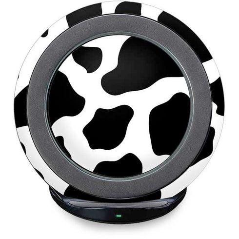 Cow Pattern Animal Print Fast Charge Wireless Charging Stand Skin