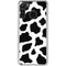 Cow Pattern Animal Print Galaxy A21 Clear Case
