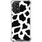 Cow Pattern Animal Print Galaxy A72 5G Clear Case