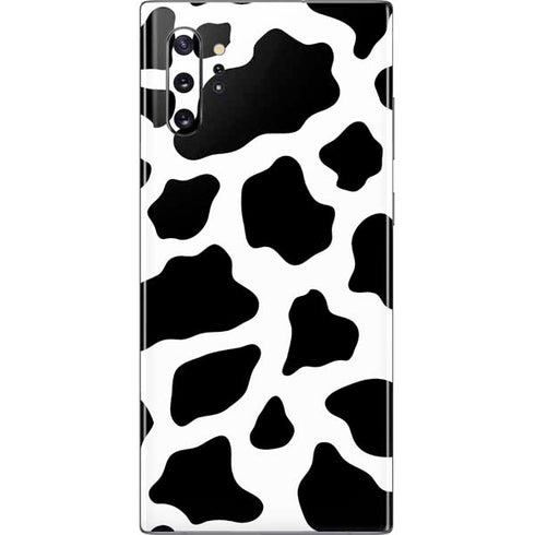 Cow Pattern Animal Print Galaxy Note 10 Plus Skin