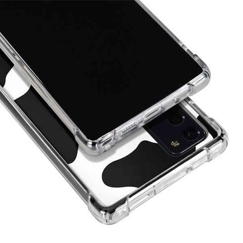 Cow Pattern Animal Print Galaxy Note20 5G Clear Case