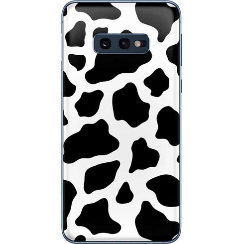 Cow Pattern Animal Print Galaxy S10e Skin