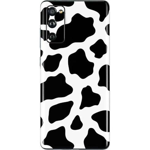 Cow Pattern Animal Print Galaxy S20 Fan Edition Skin