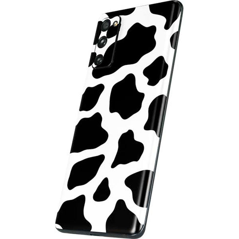 Cow Pattern Animal Print Galaxy S20 Fan Edition Skin