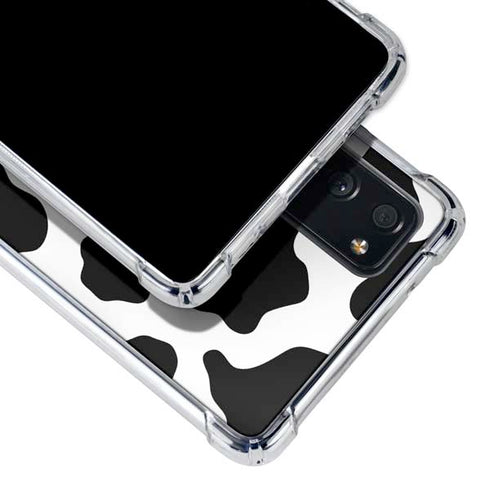 Cow Pattern Animal Print Galaxy S20 FE Clear Case