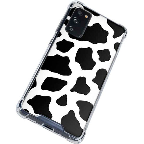 Cow Pattern Animal Print Galaxy S20 FE Clear Case
