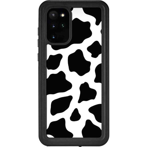 Cow Pattern Animal Print Galaxy S20 Plus Waterproof Case