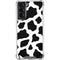 Cow Pattern Animal Print Galaxy S21 5G Clear Case