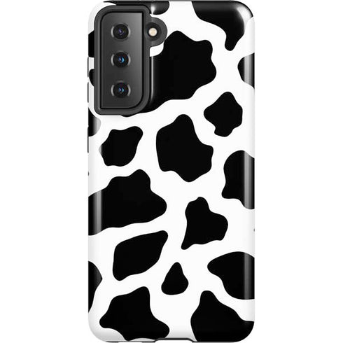 Cow Pattern Animal Print Galaxy S21 5G Pro Case